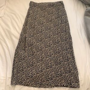 American Eagle Cheetah Skirt